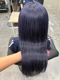 【ケアブリーチ付き】ダブルカラー ＋選べるトリートメント🎀ᩚ.⋆𝜗𝜚