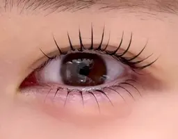 まつ毛パーマ 上下