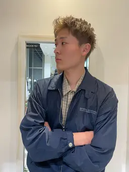 ブリーチカラー　メンズ