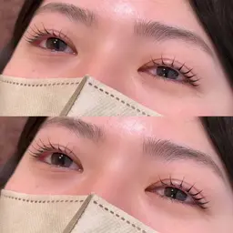 【minimo限定🌸】大人気❣️似合わせまつ毛パーマ+アイシャンプー/束感🎀コーティング仕上げ付き🎀韓国