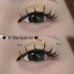 ダブルflat lush 60束❤︎オフあり(75分程度