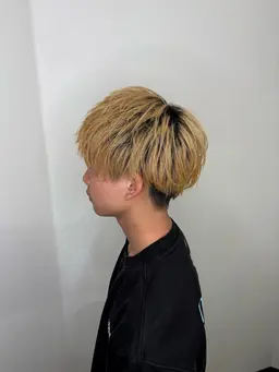 😎ご新規様限定😎メンズデザインカラー(ブリーチ1回+オンカラー)
