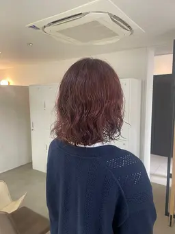 《女性限定》カット+ニュアンスパーマ☀️