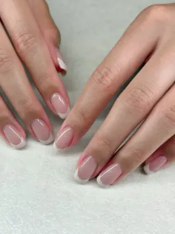 フレンチorグラデーション　4500円　オフ無し