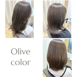 🫒Olive 限定🫒【 カット| カラー | 3STEPトリートメント 】《+3,000円Wカラー可👩🏼》