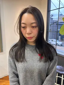 カット+カラー+ジェルパックトリートメント