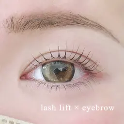 まつ毛パーマ(パリジェンヌ可)×眉毛wax