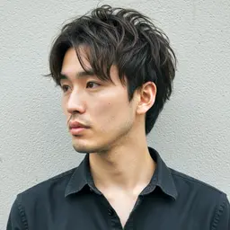 🎸メンズパーマ＆カット🎸　《理想の髪型に/雰囲気アップ》