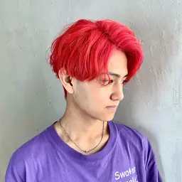 メンズダブルカラー(ブリーチ込み)