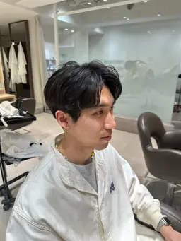 メンズカット、ヘアカラー