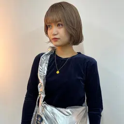 ⭐️当日5名様限定◎ミニモ限定価格⭐️似合わせカット+透明感カラー