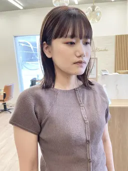 【髪質改善】似合わせカット+縮毛矯正/大宮