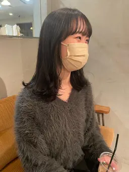 🫧就活・実習の方おすすめ🫧地毛風カラー🌿＋カット＋選べるトリートメント