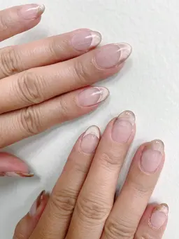 【初回、自店オフケア込み♪】マグネットフレンチ(クリアベース)¥6800