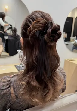 💍ヘアアレンジ ヘアセット お呼ばれヘア/ 結婚式ヘア/ デートヘアアレンジ/👗