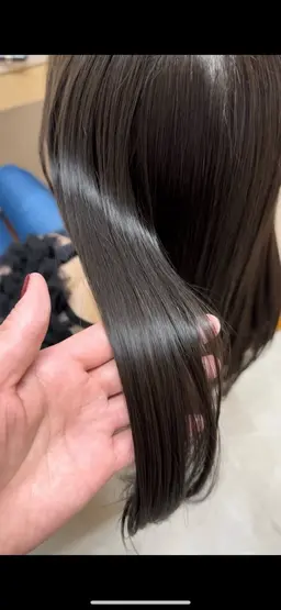 【髪質改善】選べるカラー×極上ヘアトリートメント✨✨バイカルテ（ブリーチなし）