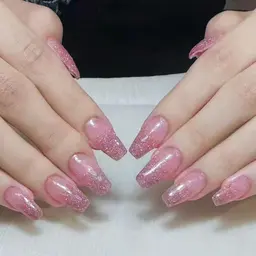 ❤️‍🔥🎀HAND🎀ワンカラー&ラメグラ✨地域1番安い