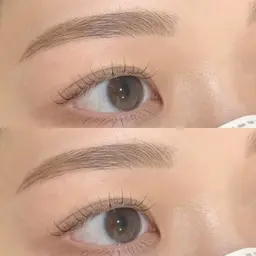 美眉スタイリング&まつ毛パーマ(パリジェンヌ変更可能)再来¥10500