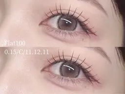 研修モデル•【11/19  11:00】練習モデル！時間指定まつ毛エクステフラットラッシュ80本※指定時間のみ