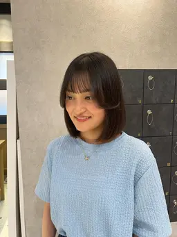 無料カットモデル ボブ