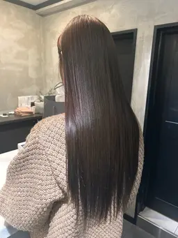 🫧何回目でも使える🫧ストレートも巻き髪も可愛くきまる💗艶さらストレート+2step トリートメント