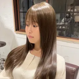 【日付限定クーポン⭐️】カット+ブリーチなしカラー+内部補修トリートメント✨