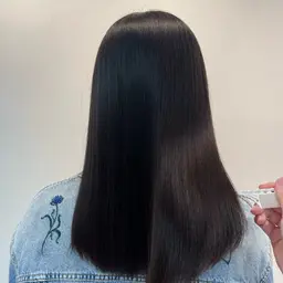 酸性ストレート(リタッチ､部分)🪽✨くせやうねりが気になる方！