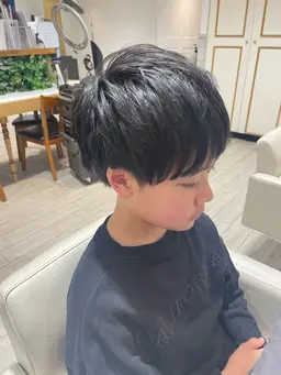 🏝️夏休み限定🏝️小・中・高ジュニアCUT+爽快ミントシャンプー※メンズのみ