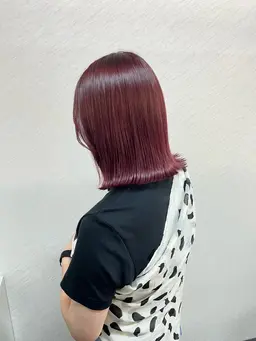 ≪カットなしカラー≫🧁イルミナカラー+5step トキオTR🧁