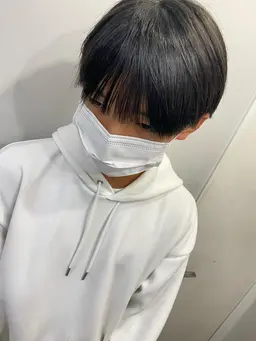 【メンズ限定】カット＋ストレートパーマ（パーマ戻し）