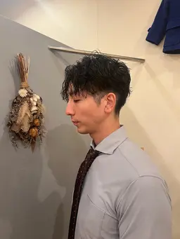 9/11（木）男性限定‼️【 カット+パーマ+眉カット】🌀