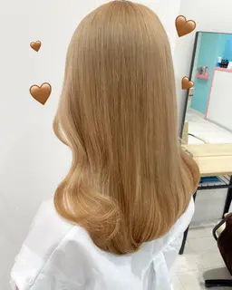 🍒ブリーチの根元のみ！リタッチカラー🩷前髪カット付き🍒🤍元々ブロンドの人向け