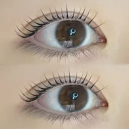 お好きなカールが選べるまつげパーマ モデル