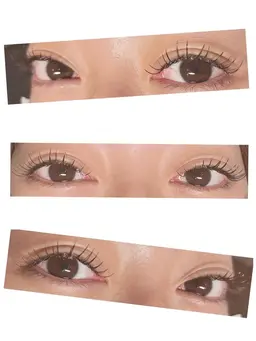 来店時間厳守❣️両目で180～240本☆上まつげエクステ セーブル(オフ込み)2時間で付けれる本数