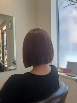 切りっぱなしボブ👩