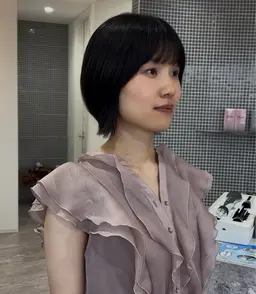 ショートボブorショート