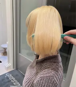 💚【ケアブリーチダブルカラー】💚ダメージ94%カット🍀