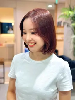 カット+アディクシー艶カラー+オージュアトリートメント【髪質改善Lv★★★★】