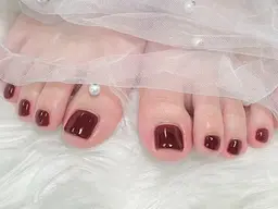 フット👣ワンカラーorラメ　【オフあり】