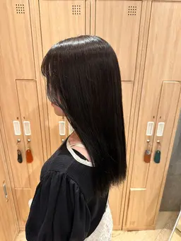 🥀【学生さんオススメ】🥀就活カラー+前髪カット+3stepトリートメント