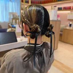 お呼ばれ時のオシャレに可愛くヘアアレンジ🌱