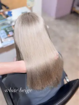 透明感🌟ブリーチありダブルカラー🌟