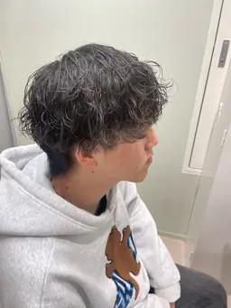 🫧🌀カット+パーマ🌀🫧+マイクロバブル洗浄+アロマミニスパ付き🫧🧑🏻🦱(メンズ限定!)