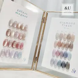 大流行 激カワ☆enoiガラスマグネット🪞＆ダイヤモンドフラッシュ💎組み合わせデザイン❣️