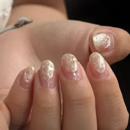 《オフなし》シンプルデザイン/お持ち込み◎ ニュアンスネイル