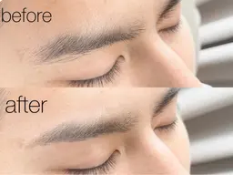 【眉毛】メンズ眉毛アイブロウ👑間引き・保湿パック付き