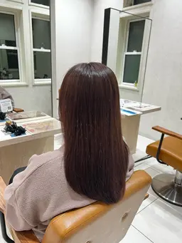 【7月限定🌿】透明感×艶カラー＋小顔カット💇‍♀️