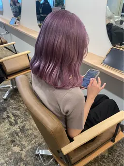 🩵アディクシーカラー orスロウカラー + カット+ 薬剤除去🩵