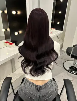 透明感カラー+3ステップトリートメント🫧