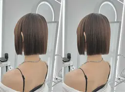 【12月18日】U25限定㊙️有名美容師監修 ボブカットモデル㊙️+内部補修トリートメントサービス付✂︎✂︎